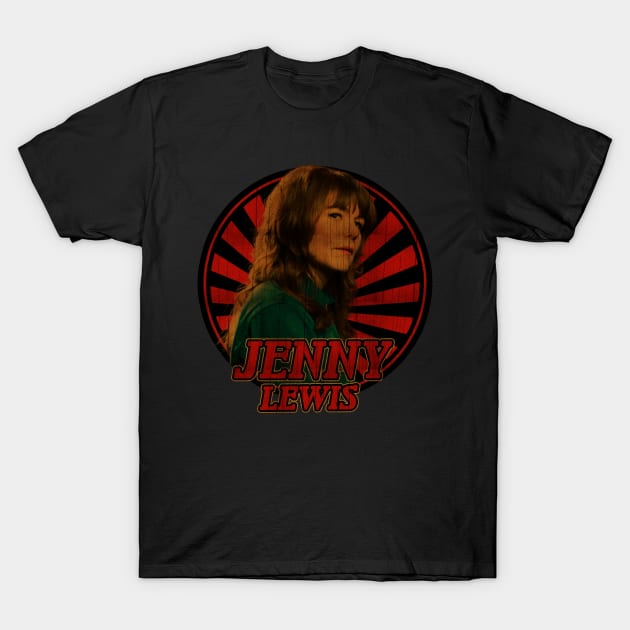 Retro Vintage Classic Jenny Lewis T-Shirt by Electric Tone